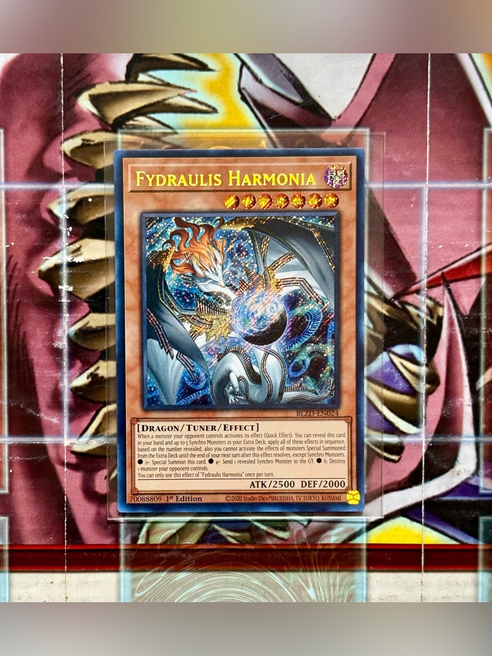 Yugioh Fydraulis Harmonia BLZD-EN024 Blazing Dominion 1st Edition